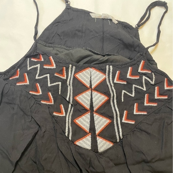 BB Dakota size medium black Aztec mini dress - Picture 3 of 13